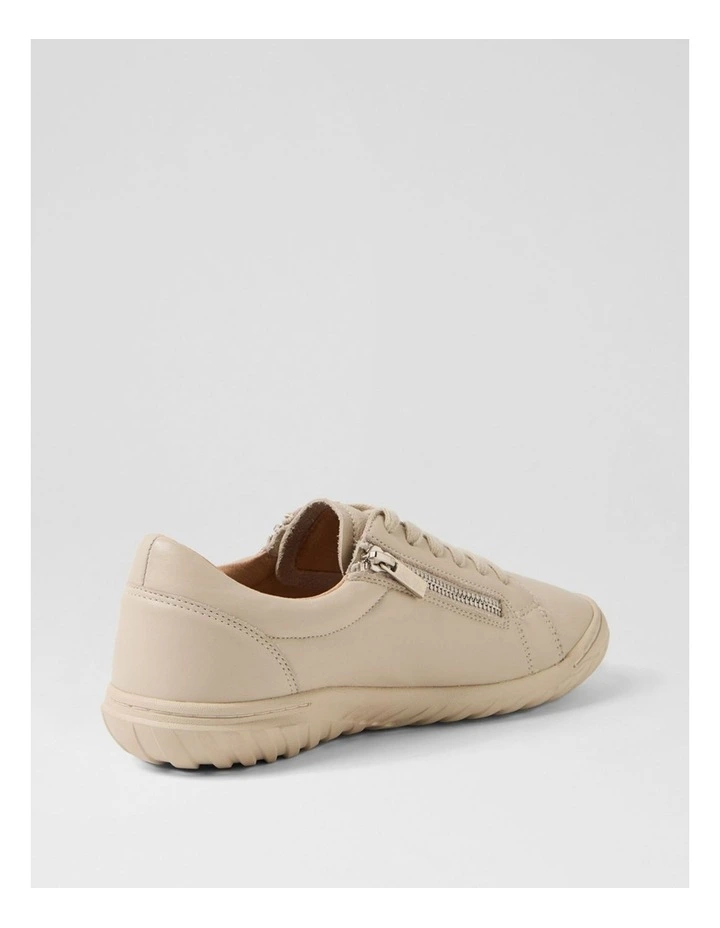 Travi Almond Leather Sneakers image 3