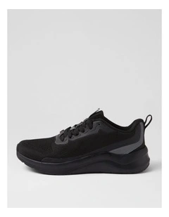 Movement Black Fabric Sneakers
