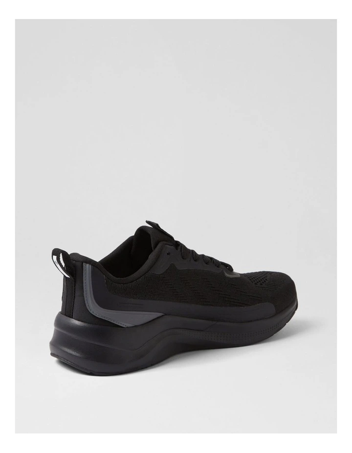 Movement Black Fabric Sneakers image 3