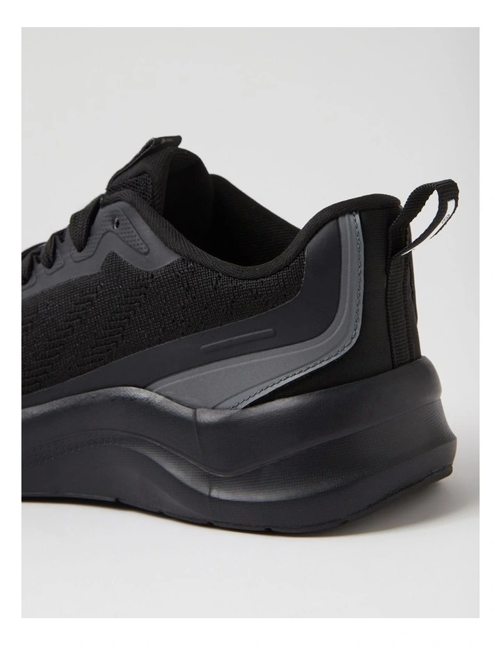 Movement Black Fabric Sneakers image 5