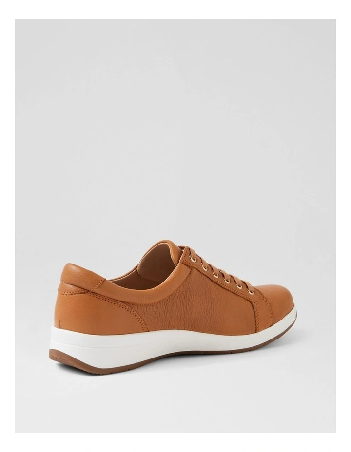 Alvies D New Tan Leather Sneakers image 3