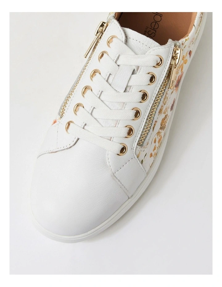 Lillyz White Butterfly Mix Multi Sneakers image 4