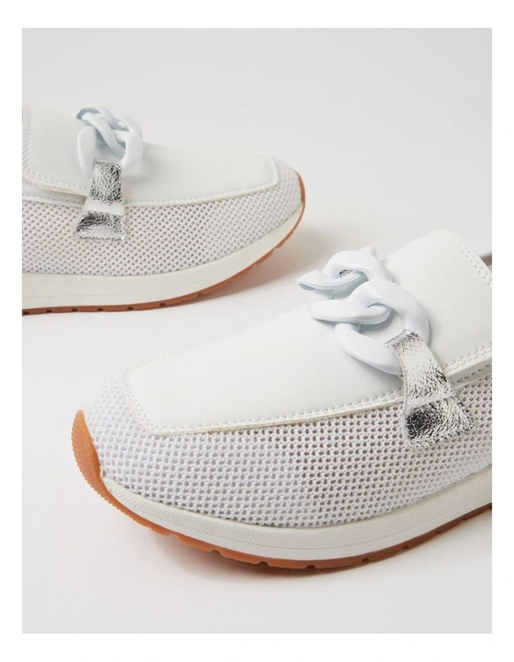 Roosh White Mix Slip Ons image 5