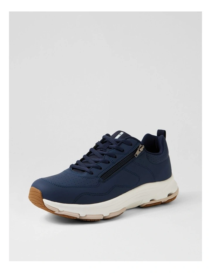 Willin Navy Fabric Sneakers image 2