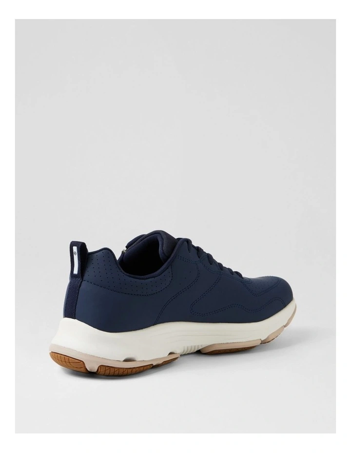 Willin Navy Fabric Sneakers image 3