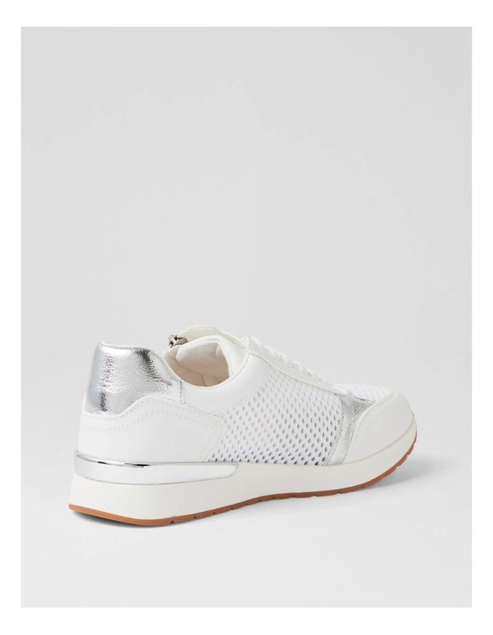 Rellie White Mesh Mix Sneakers image 3
