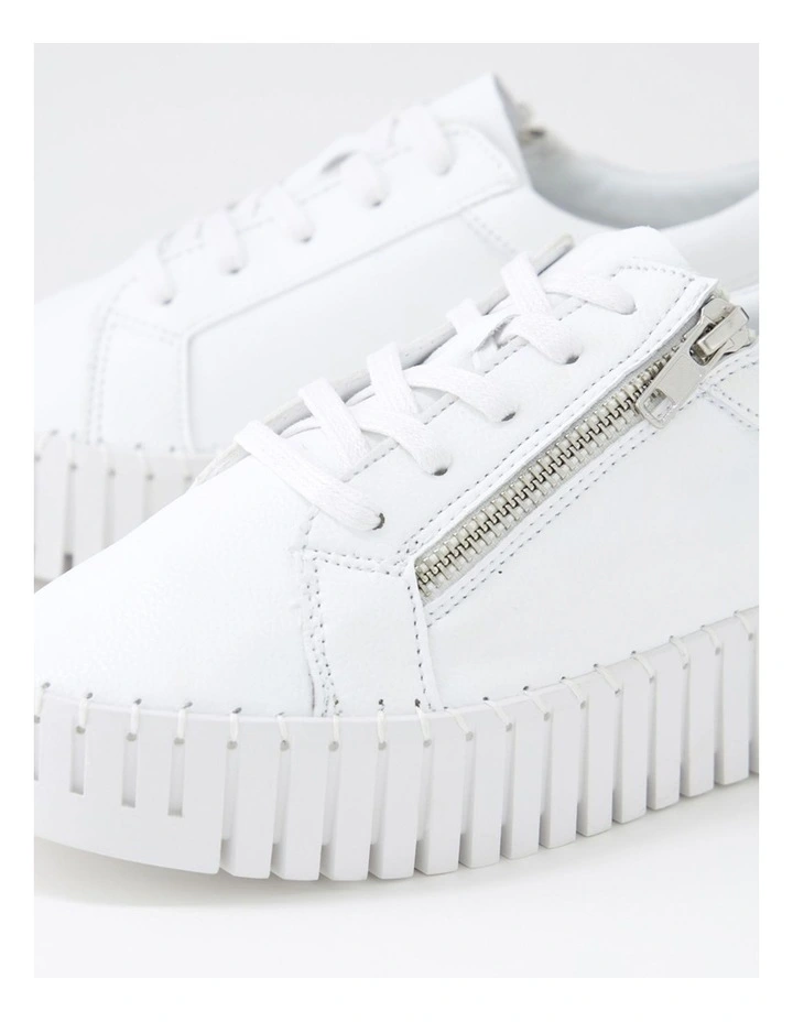 Basiko White Sneakers image 5