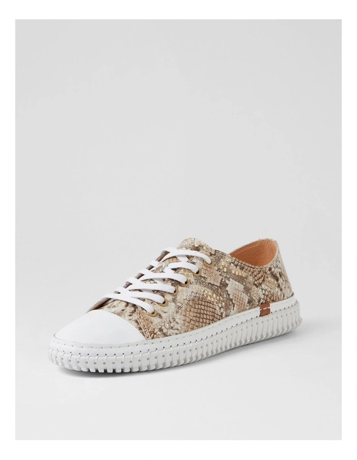 Jitarrs Neutral Metallic Snake Sneakers image 2