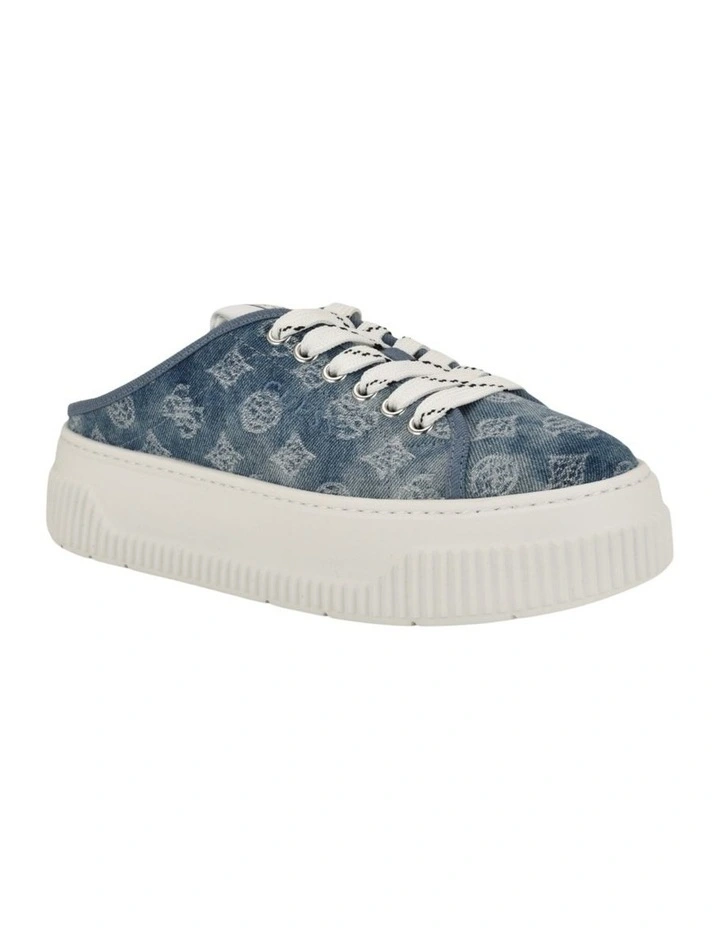 Nudge Sneakers in Medium Blue image 1
