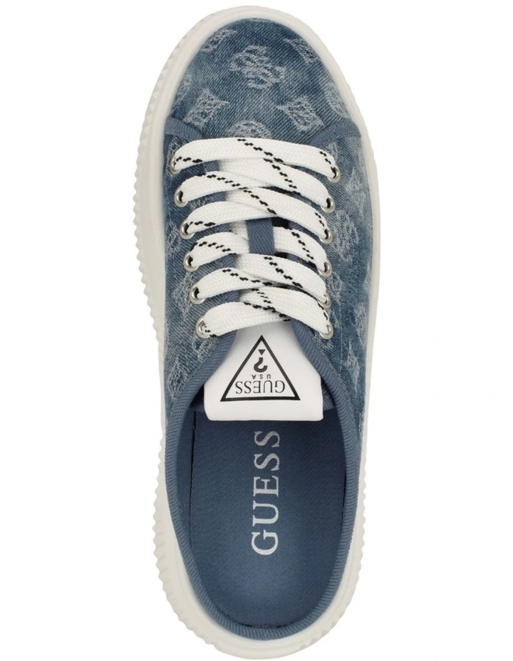 Nudge Sneakers in Medium Blue image 5