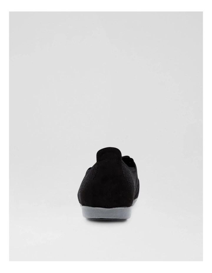 Scottie Black Mesh Sneakers image 4