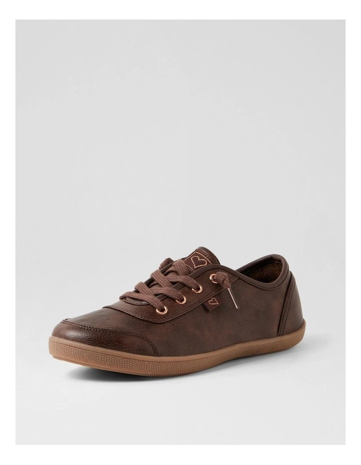 Mynka Lace Ups Choc Sneakers image 2
