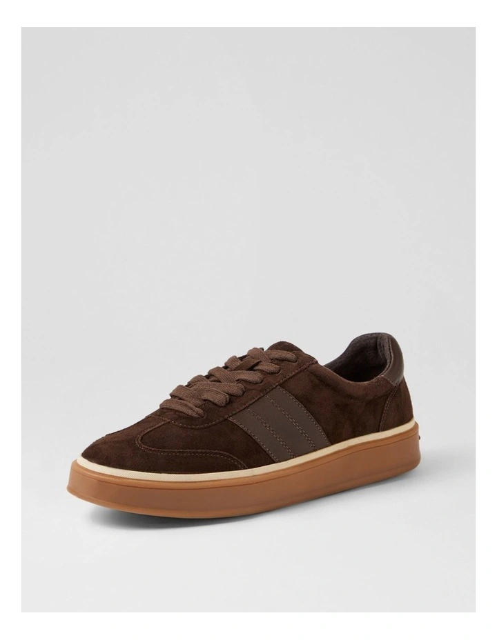 Prayda Choc Leather Sneakers image 2