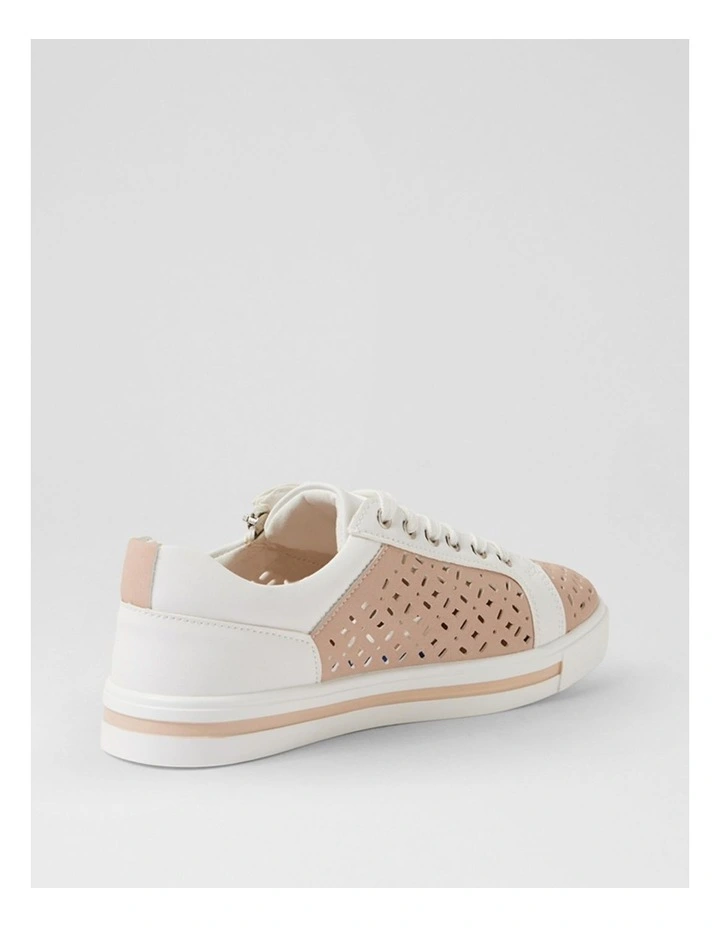 Kolta White Nude Sneakers image 3