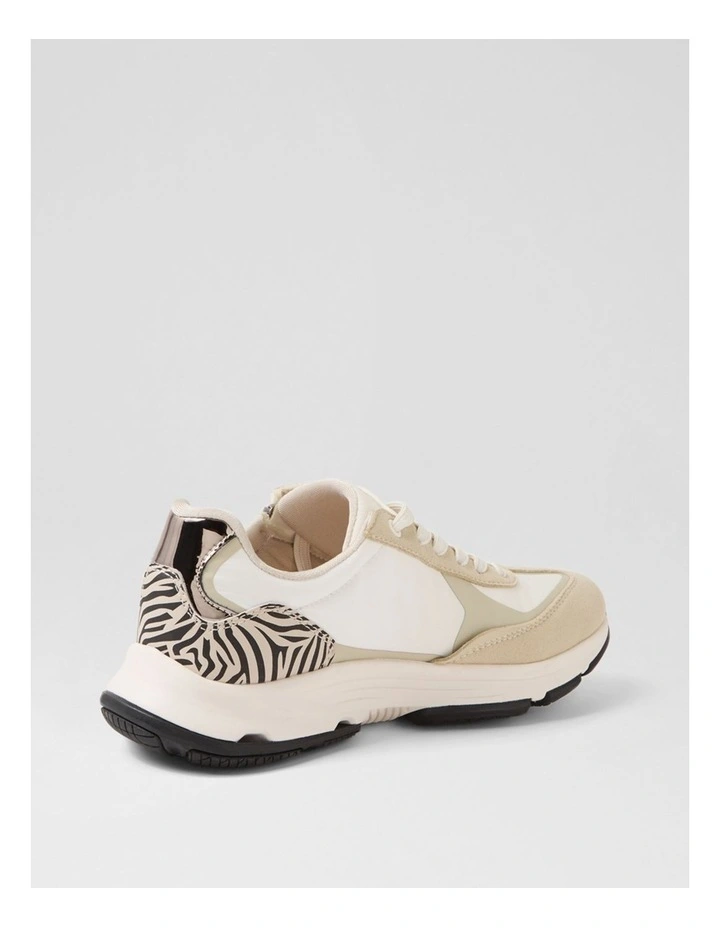 Wendis Off White Multi Sneakers image 3
