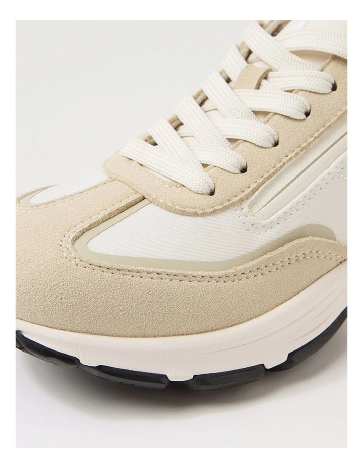 Wendis Off White Multi Sneakers image 5