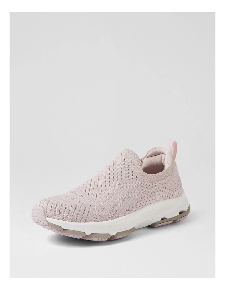 Walking Light Mauve Knit Sneakers image 2