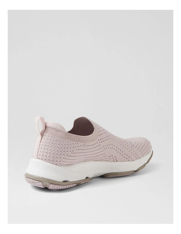 Walking Light Mauve Knit Sneakers image 3
