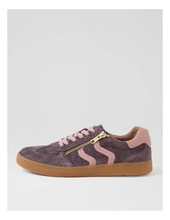 Darcys Dark Plum Multi Sneakers
