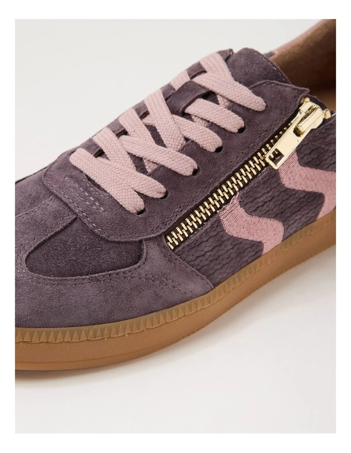 Darcys Dark Plum Multi Sneakers image 5