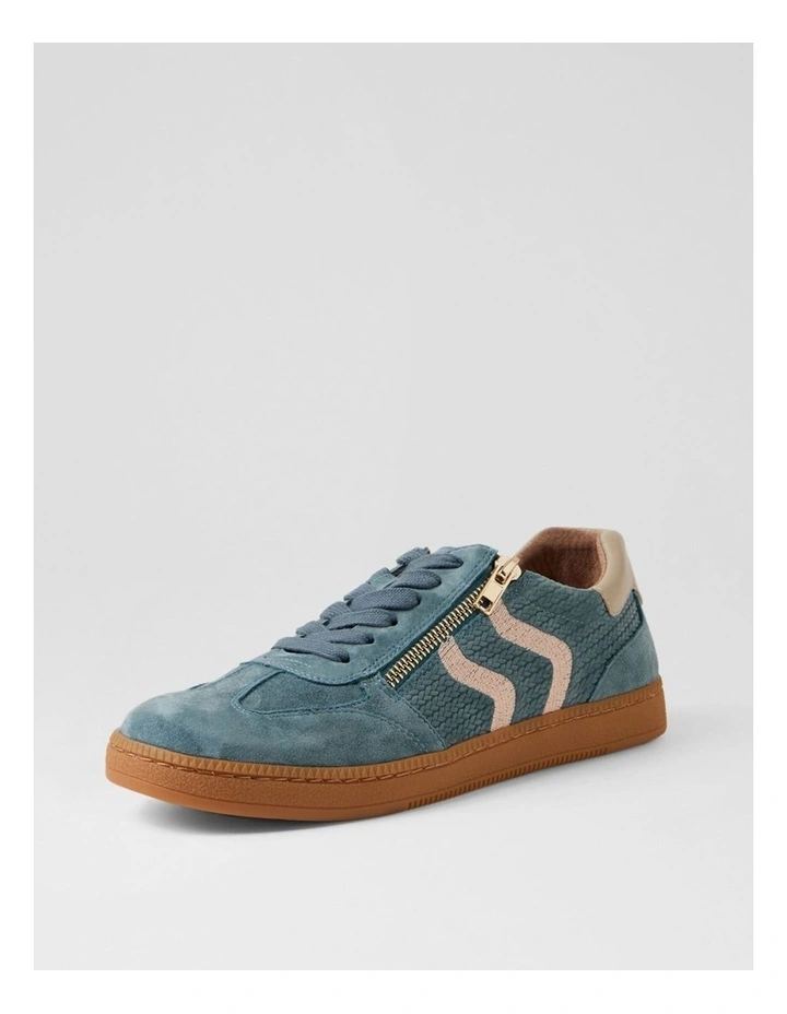 Darcys Dusty Denim Leather Sneakers image 2
