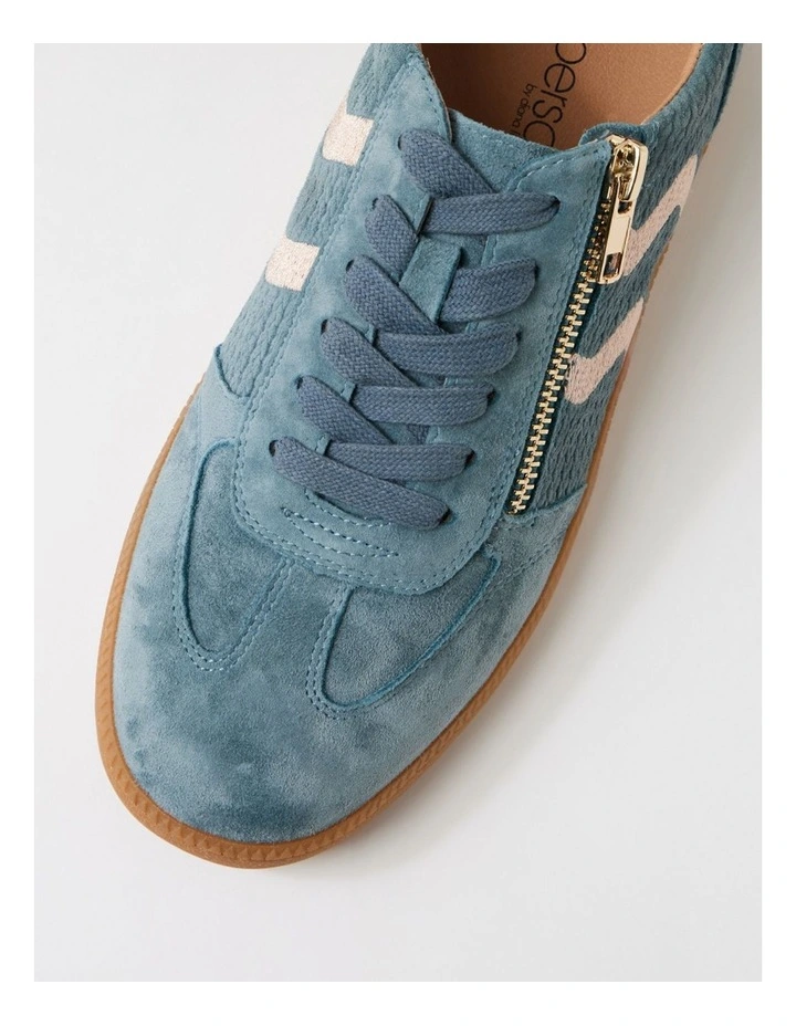 Darcys Dusty Denim Leather Sneakers image 4