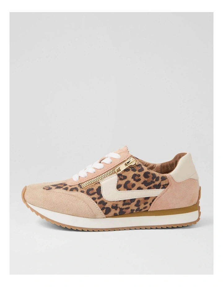Vixons Light Taupe Leopard Multi Sneakers image 1