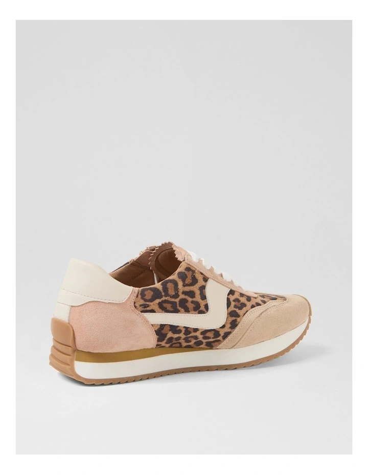 Vixons Light Taupe Leopard Multi Sneakers image 3