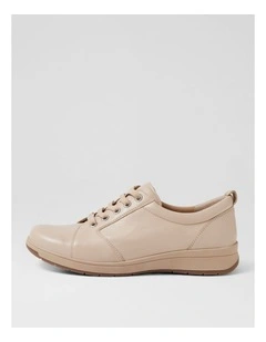 Alishie D Almond Leather Sneakers