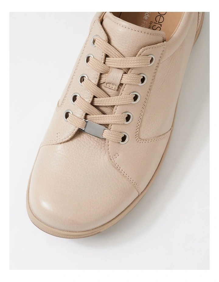Alishie D Almond Leather Sneakers image 4