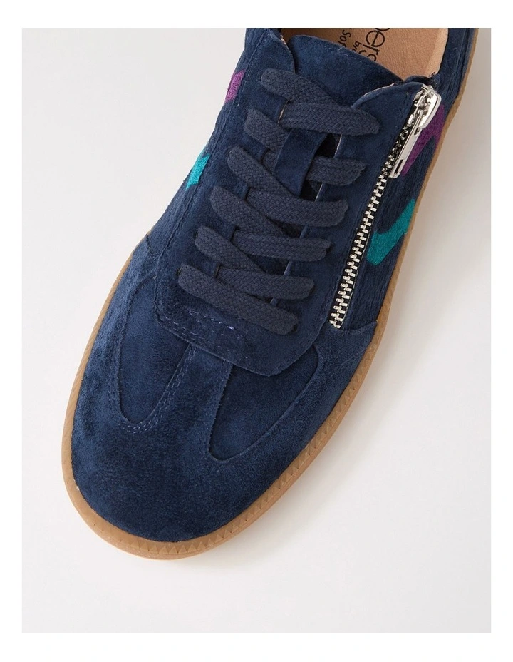 Darcys Navy Multi Sneakers image 4