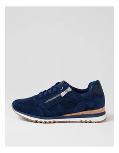 Deliah Navy Mix Sneakers