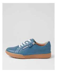 Yannas Denim Leather Sneakers