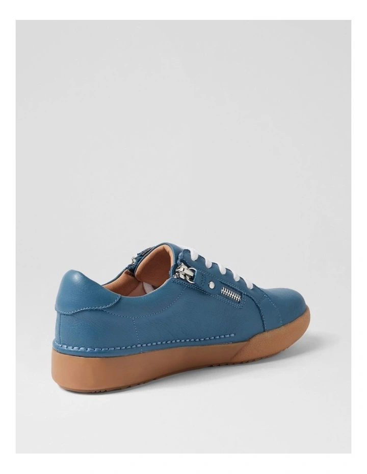Yannas Denim Leather Sneakers image 3