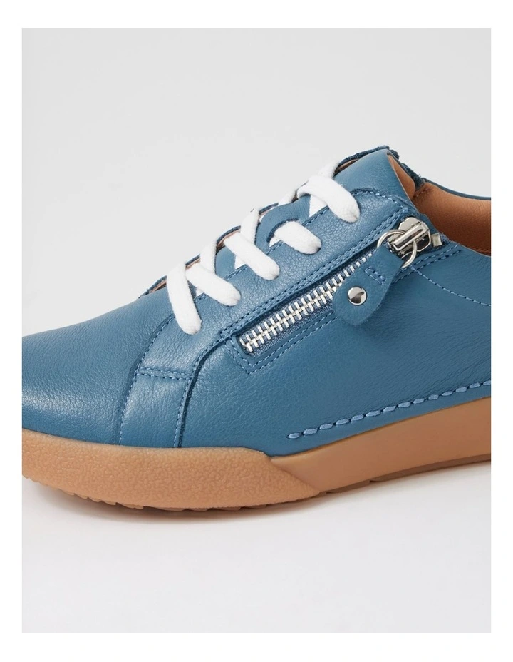 Yannas Denim Leather Sneakers image 5