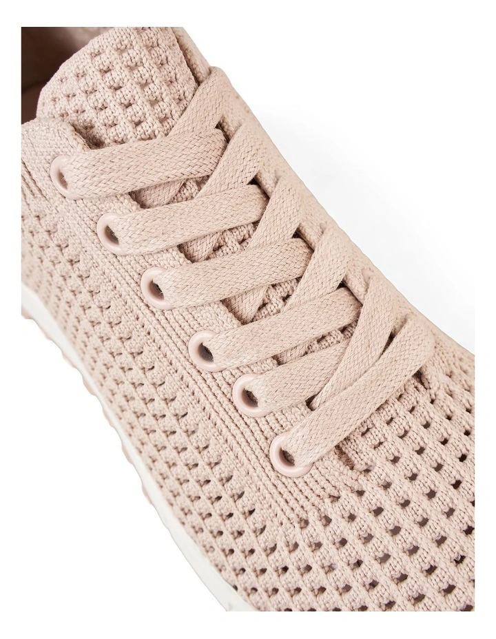 Perla Knit Sneaker - Stone image 3