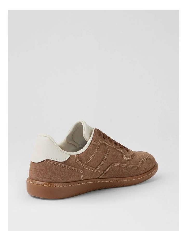 Shrunel Soft Choc Microsuede Sneakers image 3