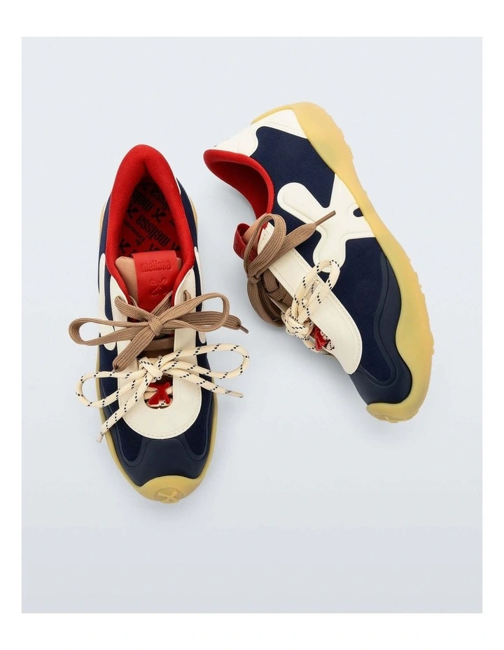 MELISSA X BEND BLACK BEIGE BLUE RED image 4