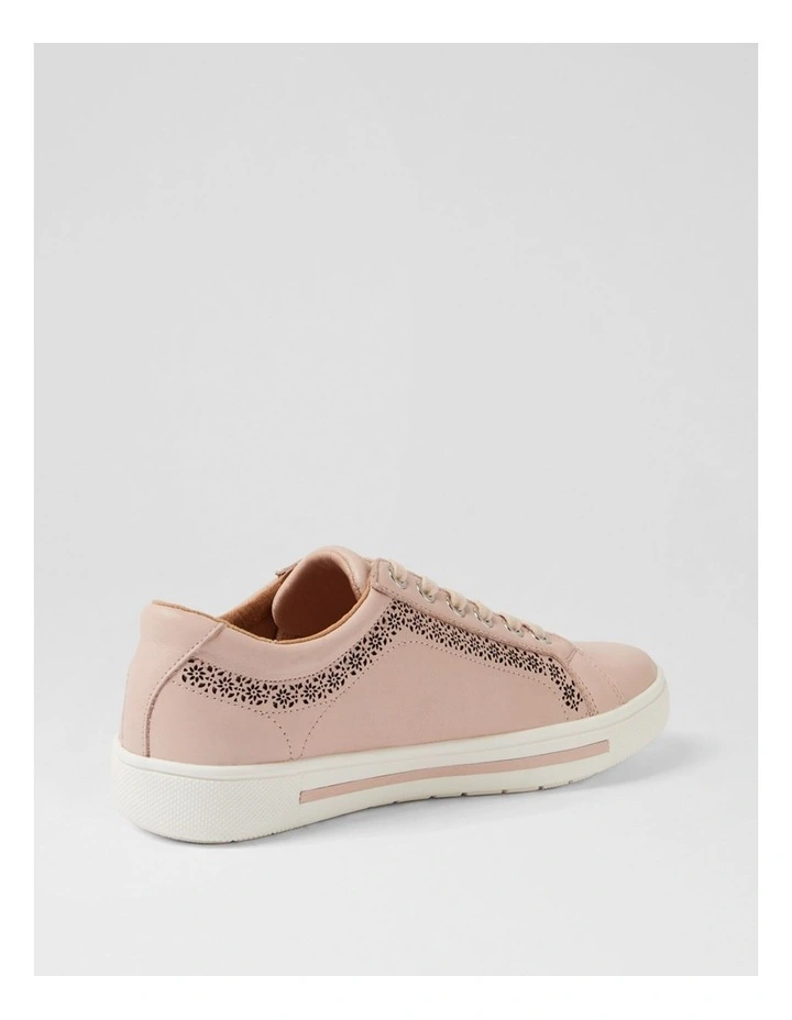 Elme Dusty Pink Leather Sneakers image 3