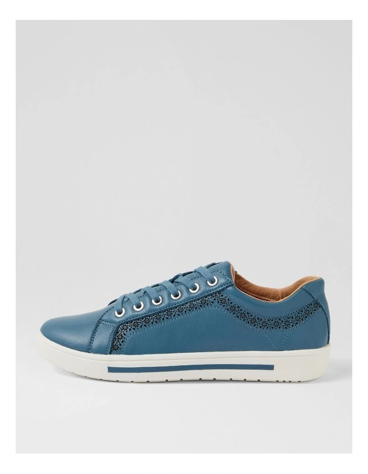 Elme Denim Leather Sneakers image 1