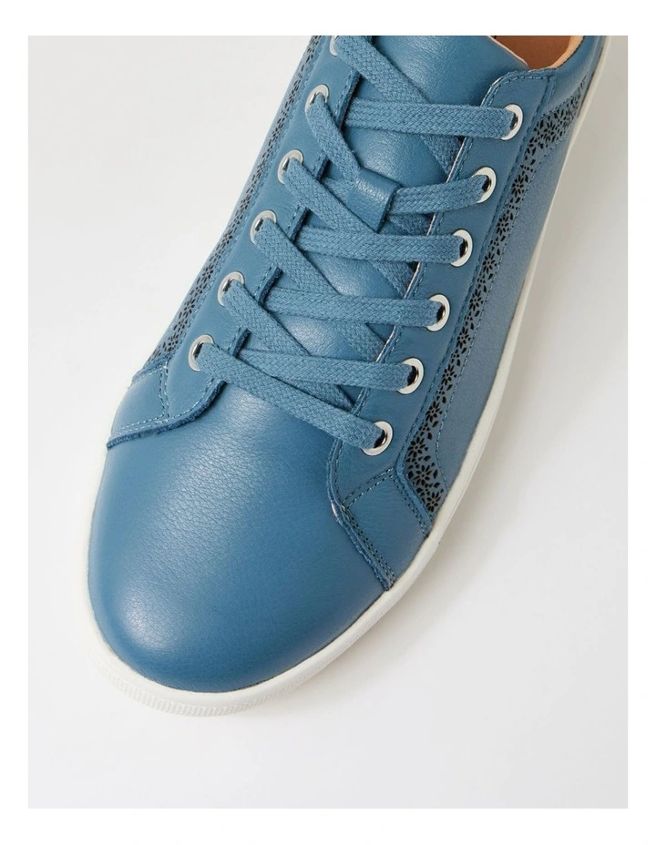 Elme Denim Leather Sneakers image 4