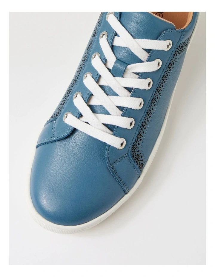 Elme Denim Leather Sneakers image 5