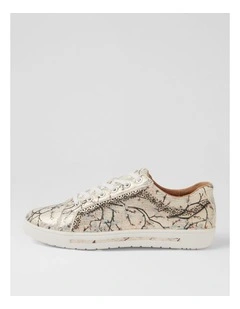Elme Japanese Blossom Leather Sneakers