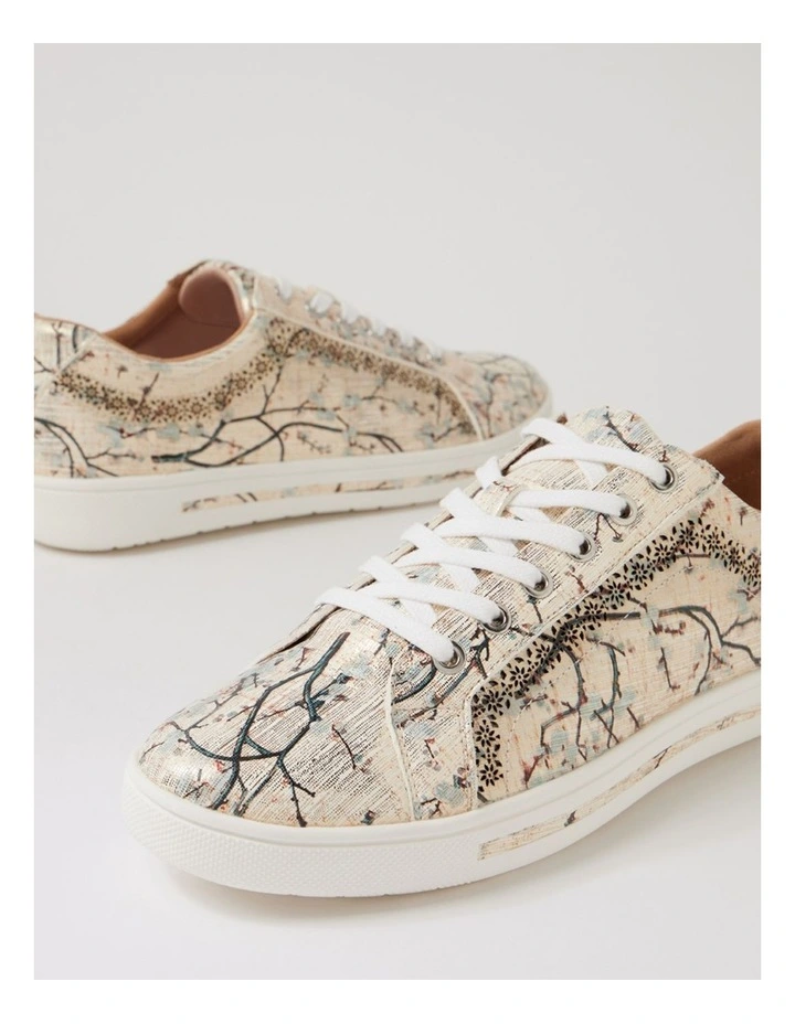 Elme Japanese Blossom Leather Sneakers image 5