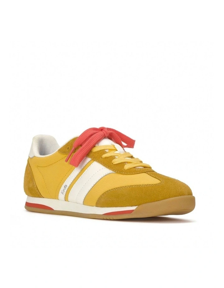 Revival Nylon Suede Sneaker in Yellow image 2