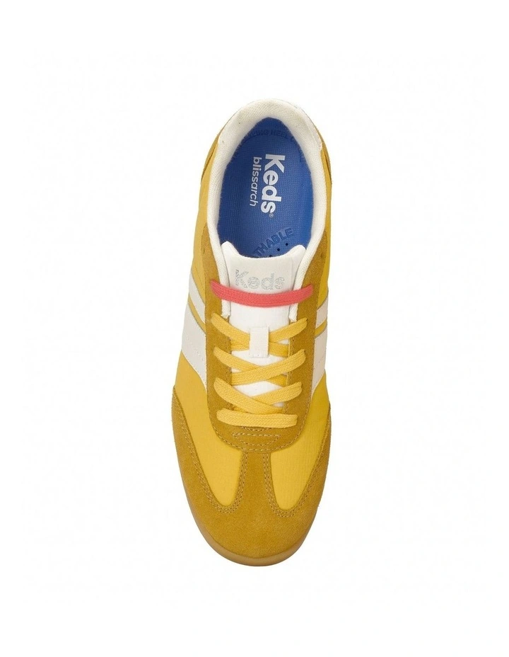 Revival Nylon Suede Sneaker in Yellow image 4