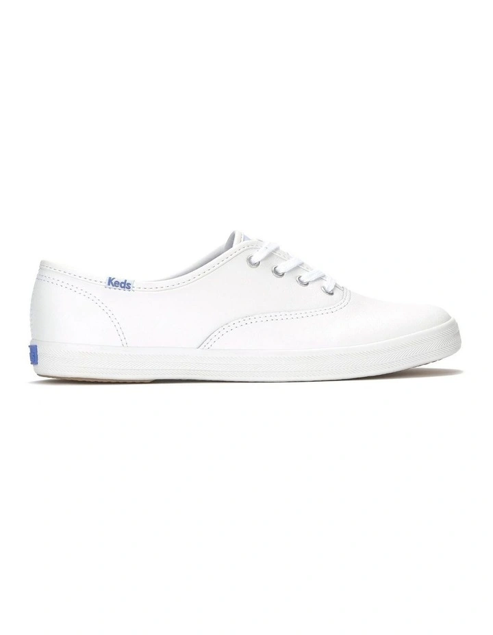 Champion Leather Sneaker in White image 1