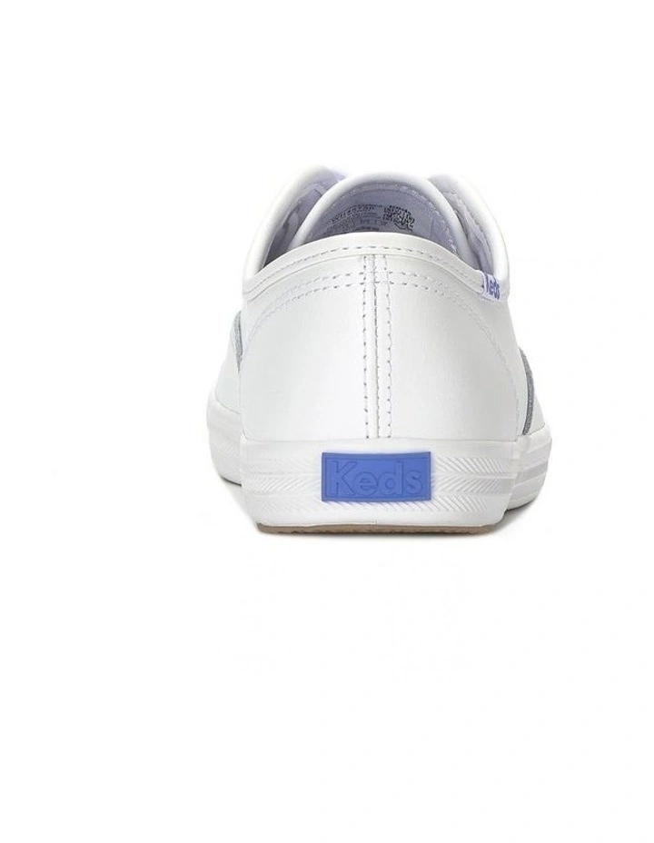 Champion Leather Sneaker in White image 5