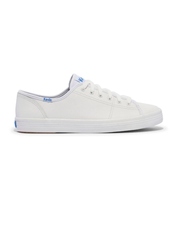 Kickstart Leather Sneaker in White image 1