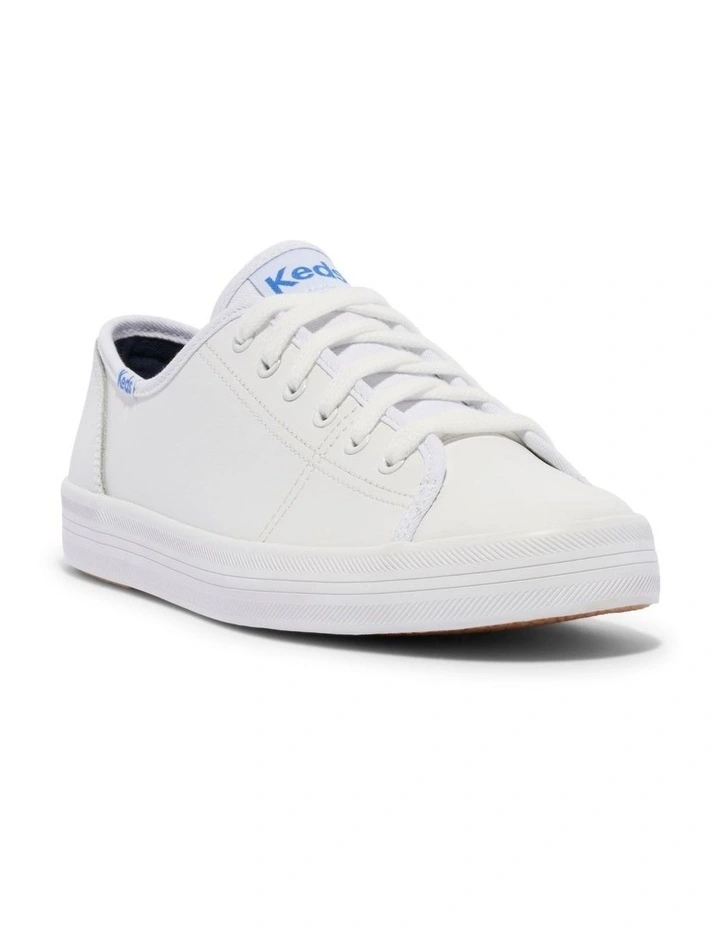 Kickstart Leather Sneaker in White image 2